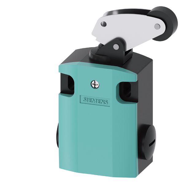 Product image for LIMIT SW,PLAS ANG ROLL LEVER,1NO+1NC,M20