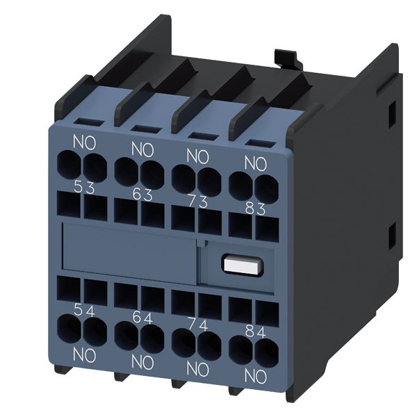 Product image for AUX. SWITCH 4NO FOR S00 SPRING