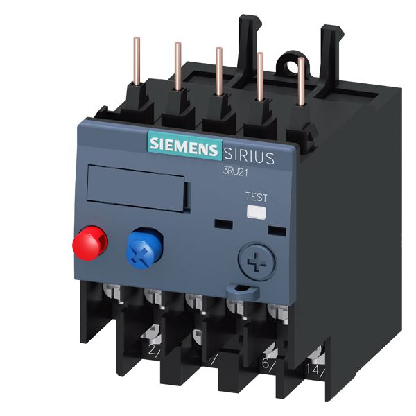 Product image for OVERLOAD RELAY CL10 S00 5.5-8A R LUG