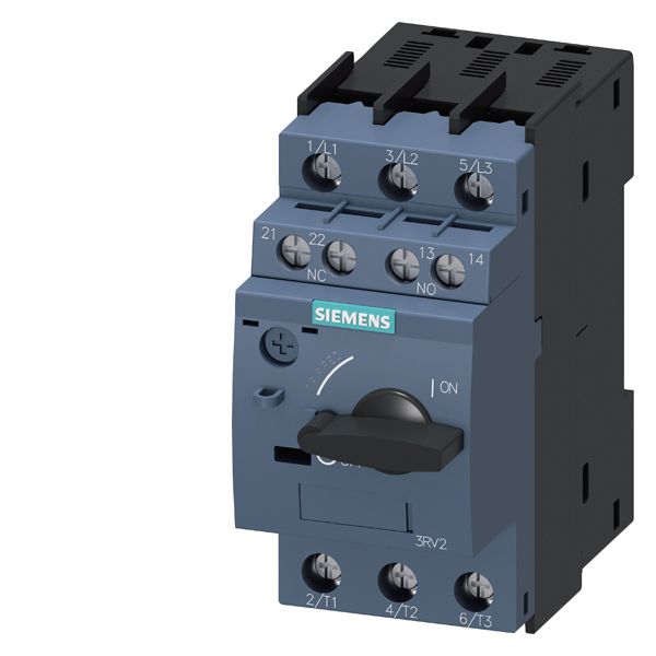 Product image for MSP S0 5.5-8A SCRW W/AUX 1NO/1NC
