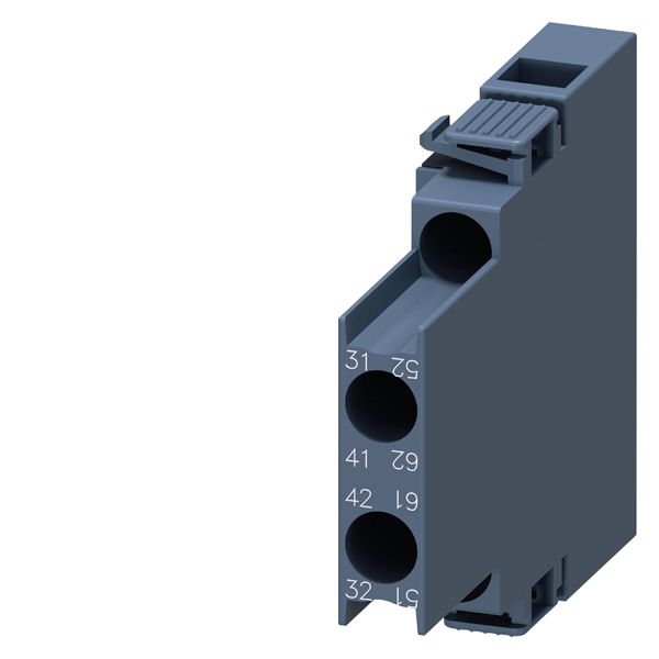 Product image for Block switch auxiliary 2NC screw terminal for SZ-S0/S2