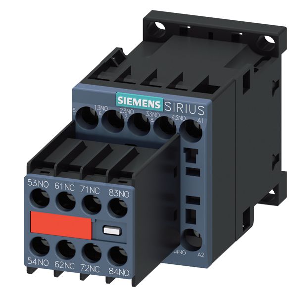 Product image for CONTACTOR RELAY 6NO+2NC, 24VDC, SZ S00
