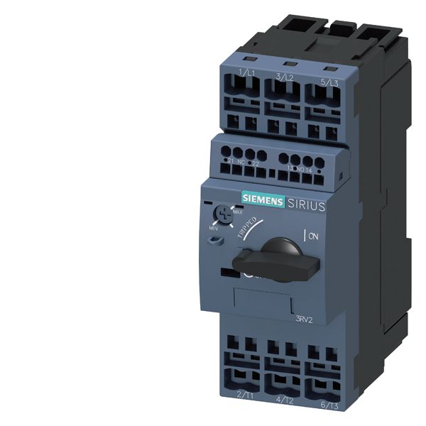 Product image for MSP S0 3.5-5A SPRG W/AUX 1NO/1NC