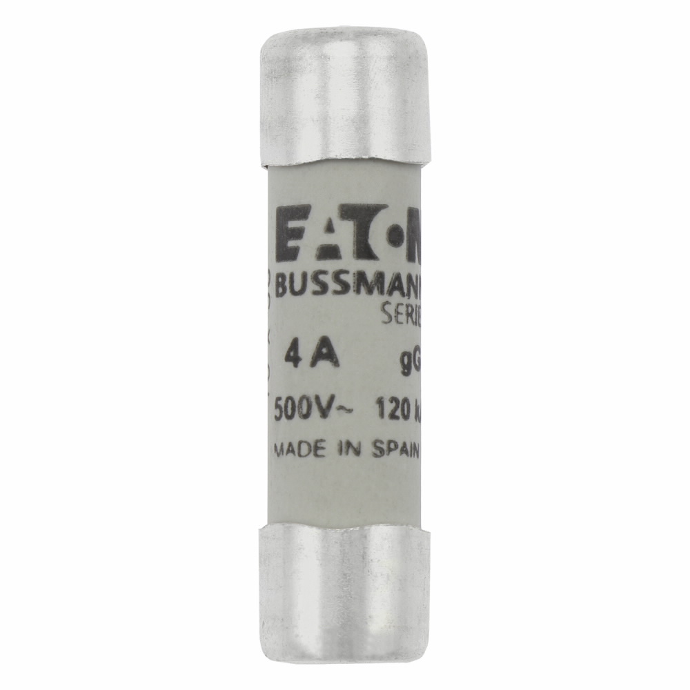 Product image for CYLINDRICAL FUSE 10 X 38 4A GG 500V AC