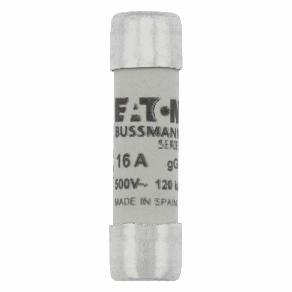 Product image for CYLINDRICAL FUSE 10 X 38 16A GG 500V AC