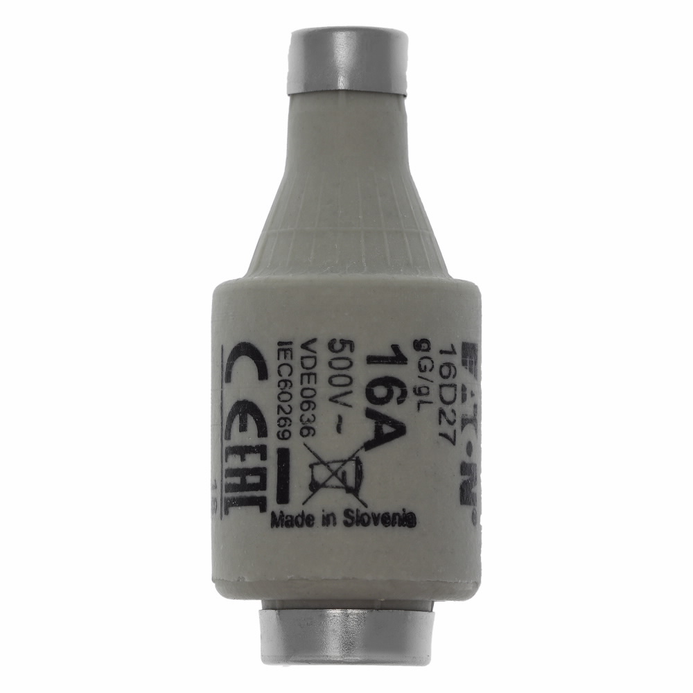 Product image for FUSE-D2 16A T GL/GG 500VAC E27