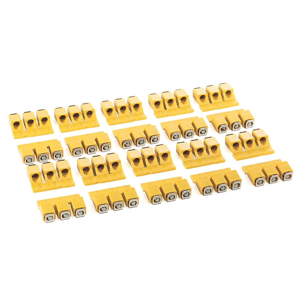 Product image for Jumper center 2-pole screw type for 1492-J16 block grey