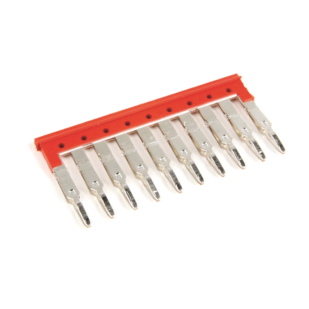 Product image for Center jumper screwless yellow for 1492-L6 block