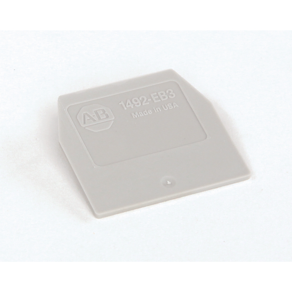 Product image for End barrier screw type 1.5x37x35mm