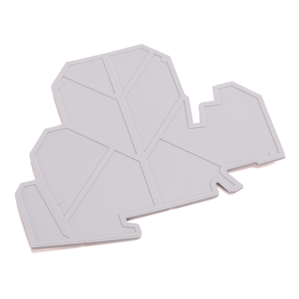 Product image for Barrier end for screw terminal block grey 0.06x3.15x2.31"