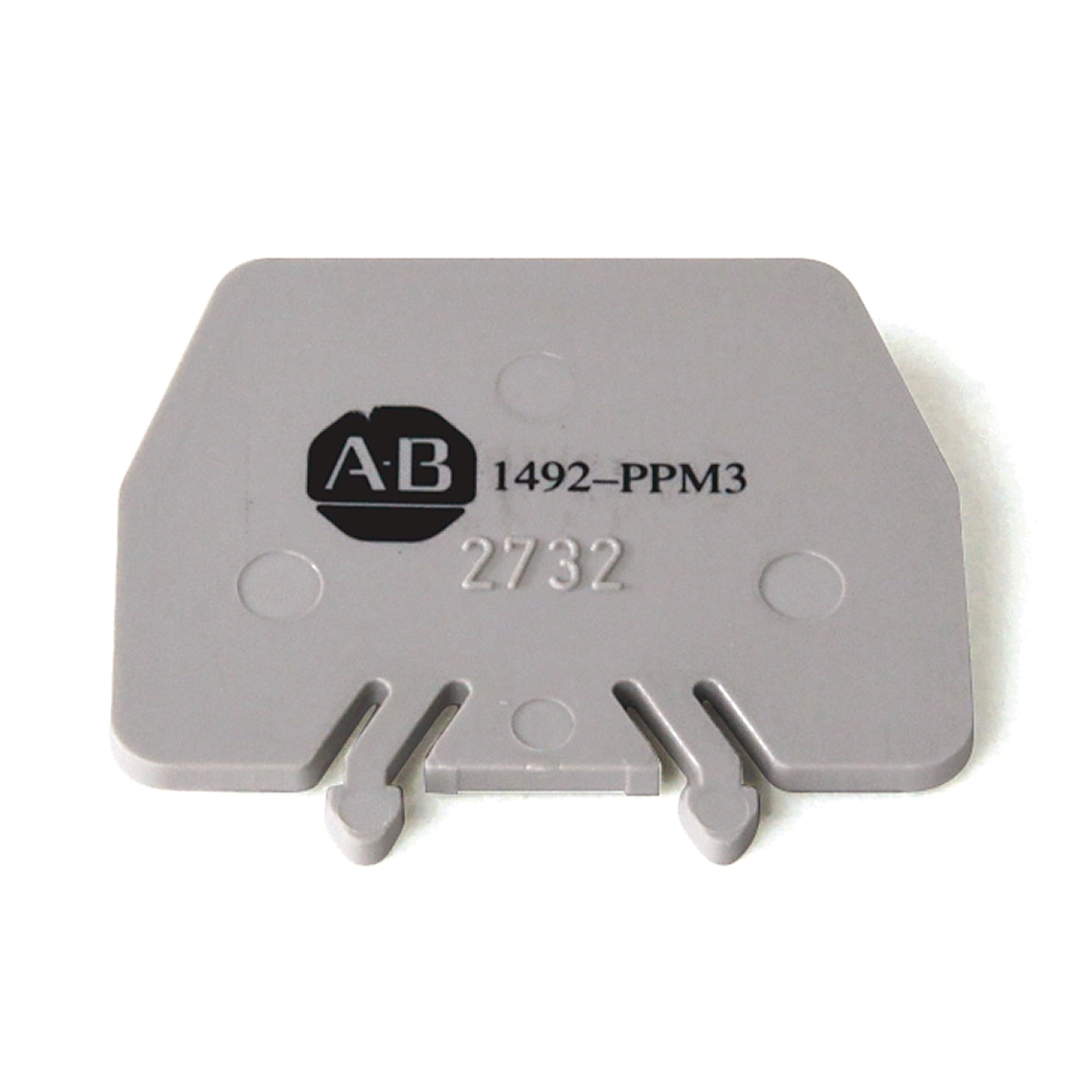 Product image for Plate partition for terminal block 0.08x1.57x1.2"