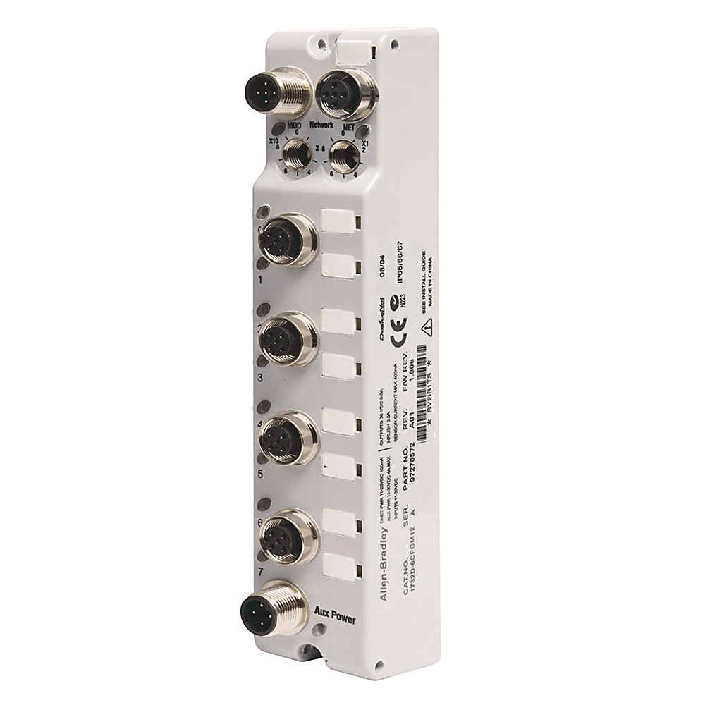 Product image for ABRA 1732-D8CFGM12 DEVICENET 24VDC DEVICENET 24VDC 8 POINTS W/M12
