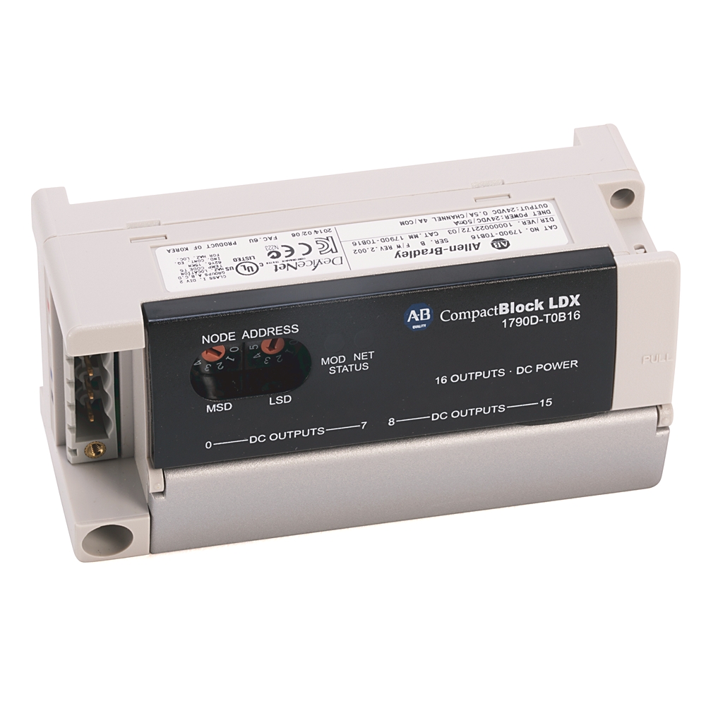 Product image for Block base combination screw-clamp 8digital I/O 24VDC