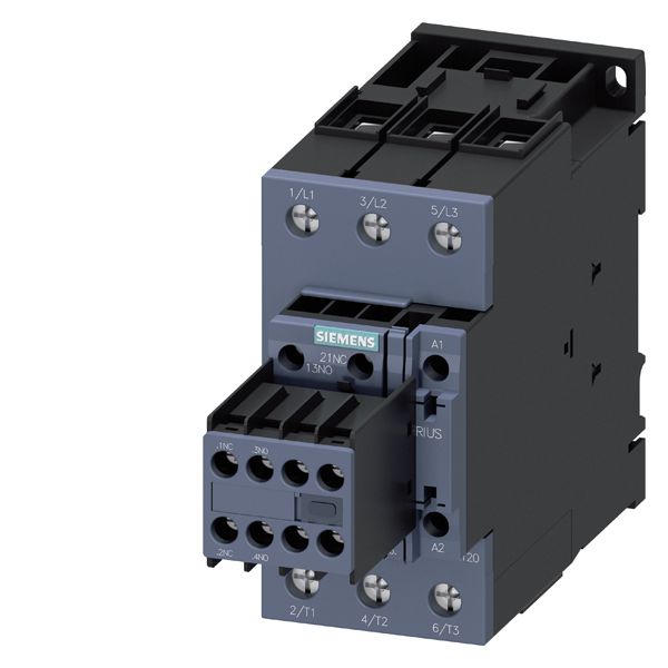 Product image for CONTACTOR S2 50A 24VAC SCREW 2NO/2NC