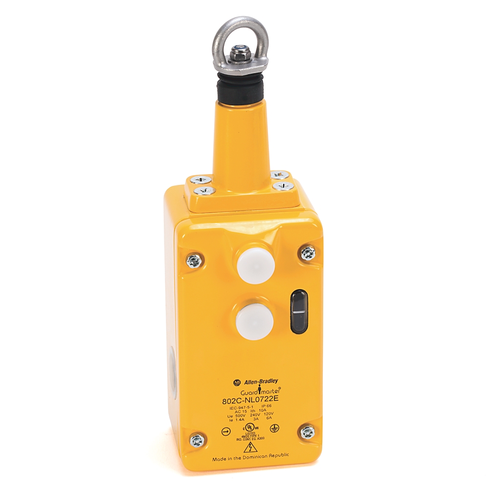 Product image for Switch safety lifeline-4 non-latch 10A