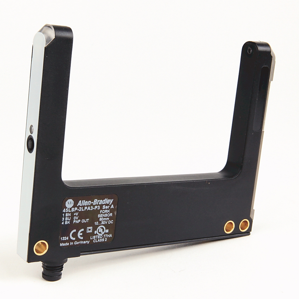 Product image for Optical fork sensor 10-30vdc 3-pin pico QD 80mm