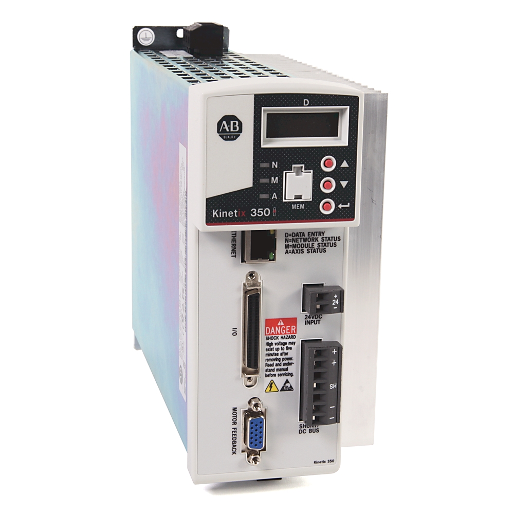 Product image for Drive servo kinetix 350 1-phase 11.3A 240V 9.04"
