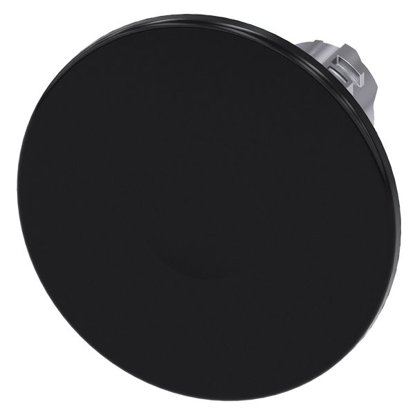 Product image for PUSHBUTTON, MOM, BLK, MH CAP O60MM