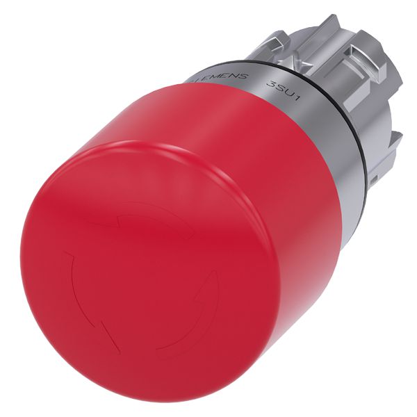 Product image for EMERG-STOP, TWIST RELEASE RED MH O30MM