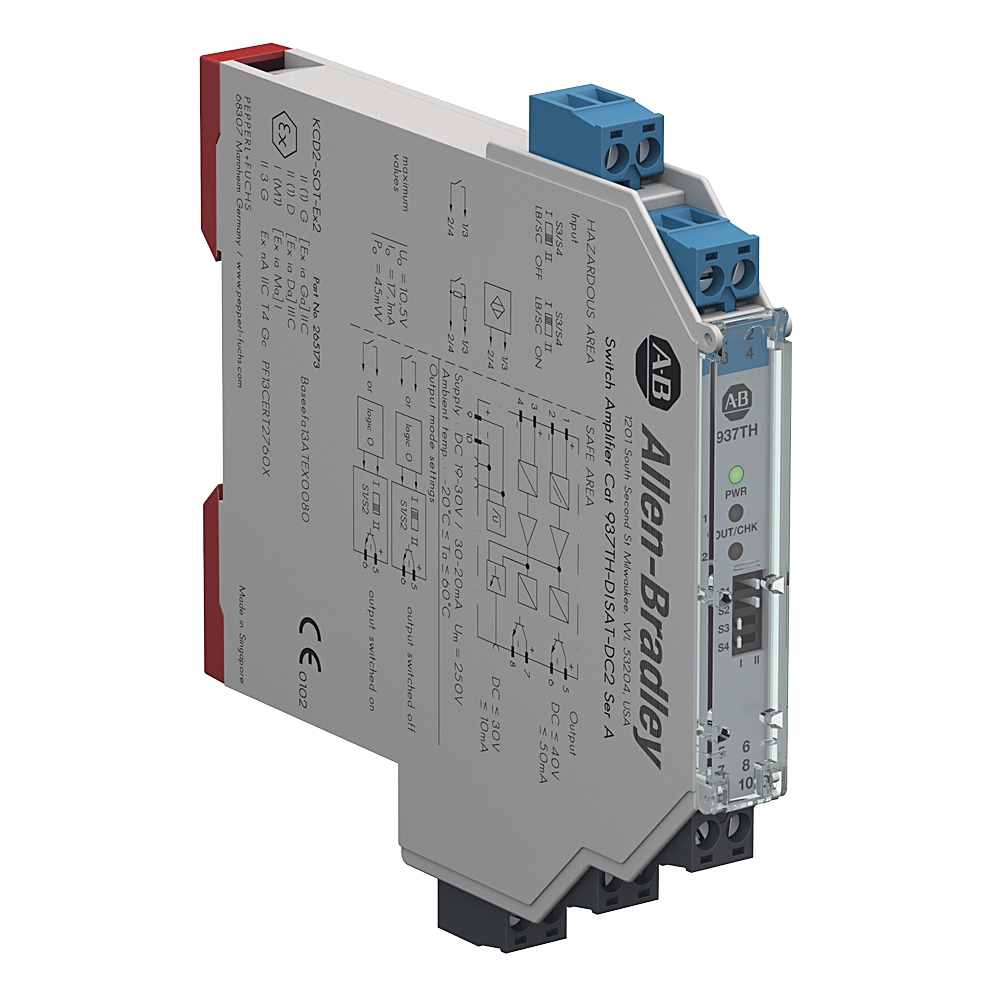ABRA 937TH-DISAT-DC2 ISOLATOR SWITCH AMPLIFIER DIGITAL INPUT