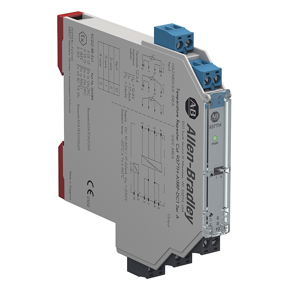 ABRA 937TH-AIRRP-DC1 ISOLATOR TEMPERATURE REPEATER
