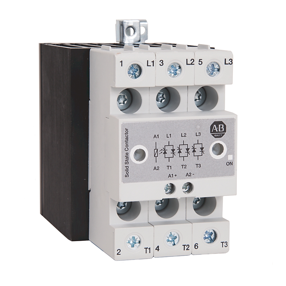 Product image for 3 Phase SSC 20A 600VAC AC or DC control