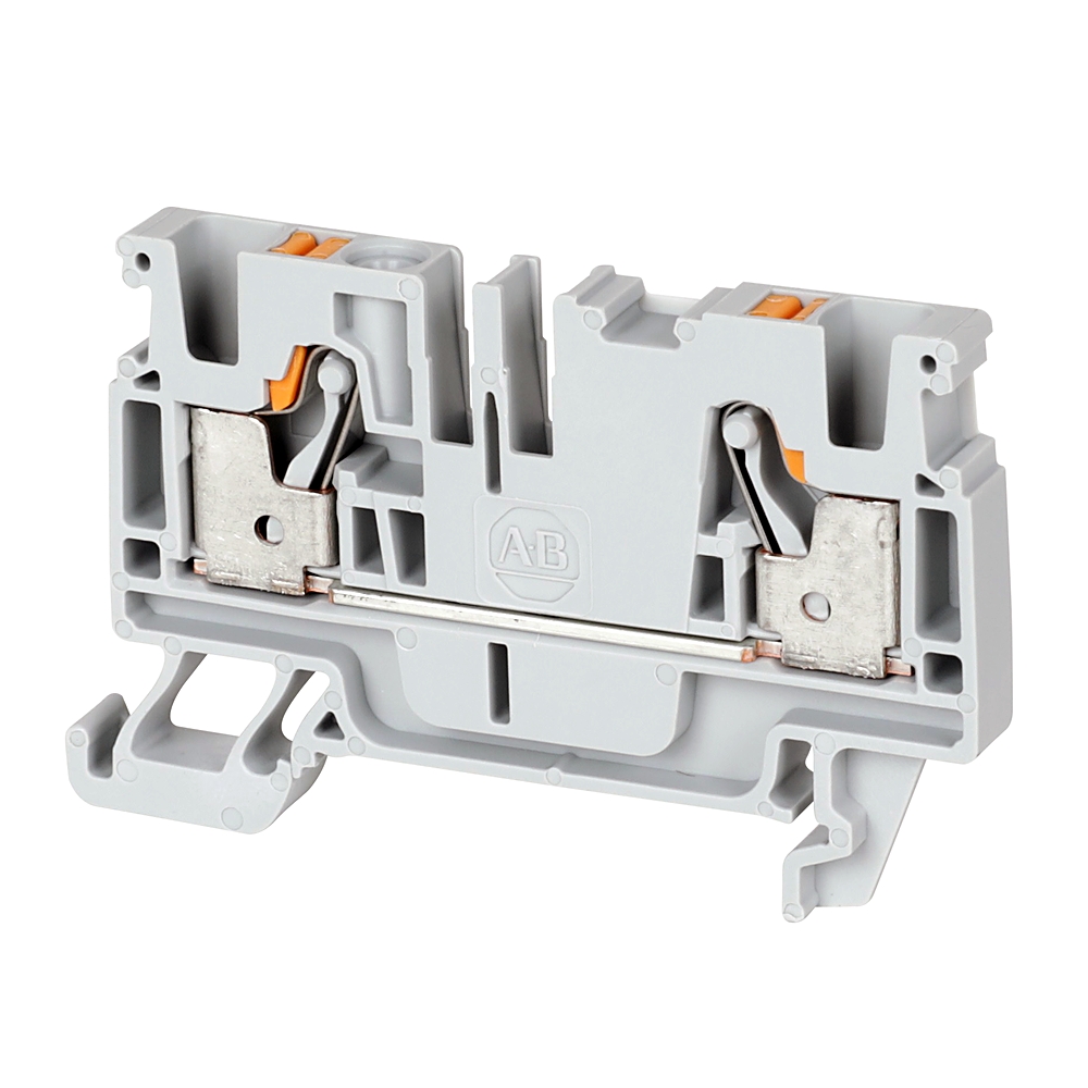 Product image for IEC Feed-Through Push-in Terminal Block
