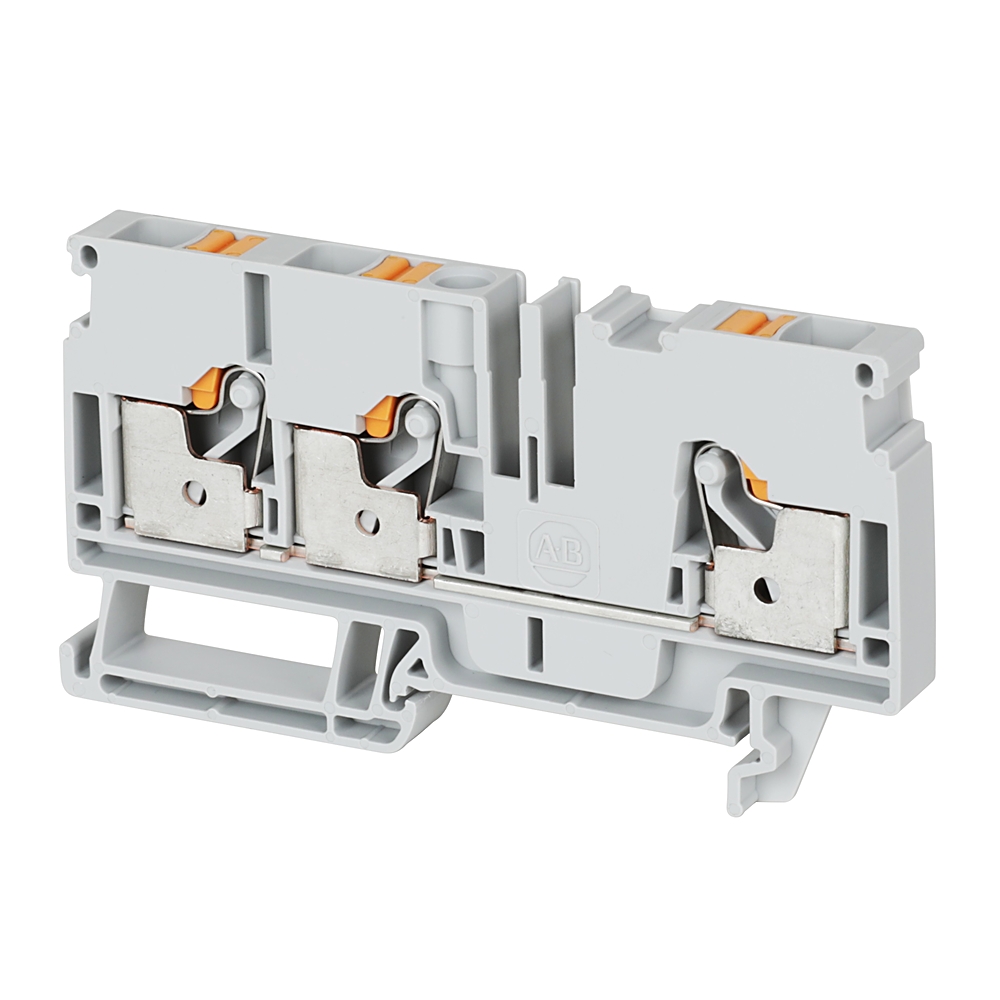 Product image for IEC Feed-Through Push-in Terminal Block