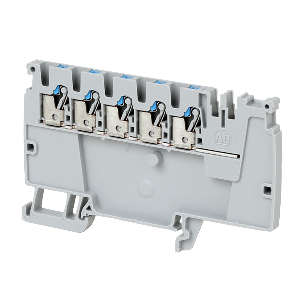 Product image for IEC Feed-Through Push-in Terminal Block