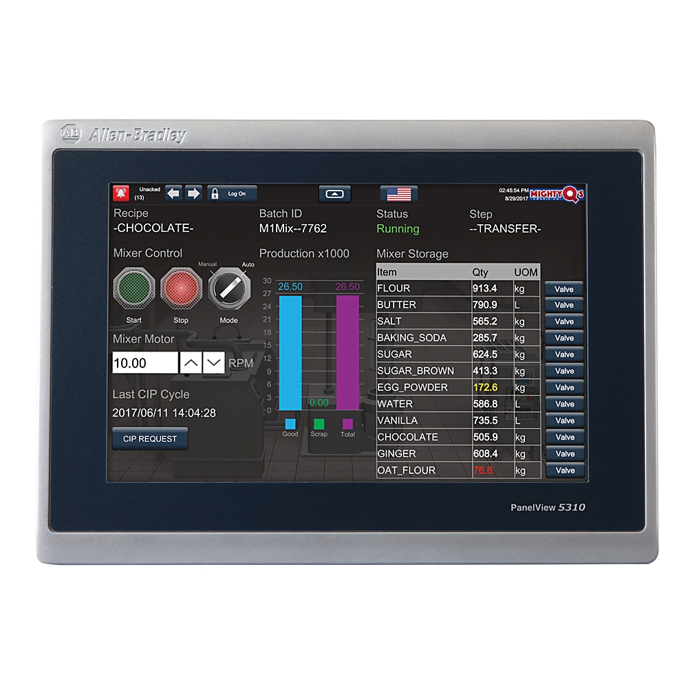 Product image for PANELVIEW 5310 GRAPHIC TERMINAL