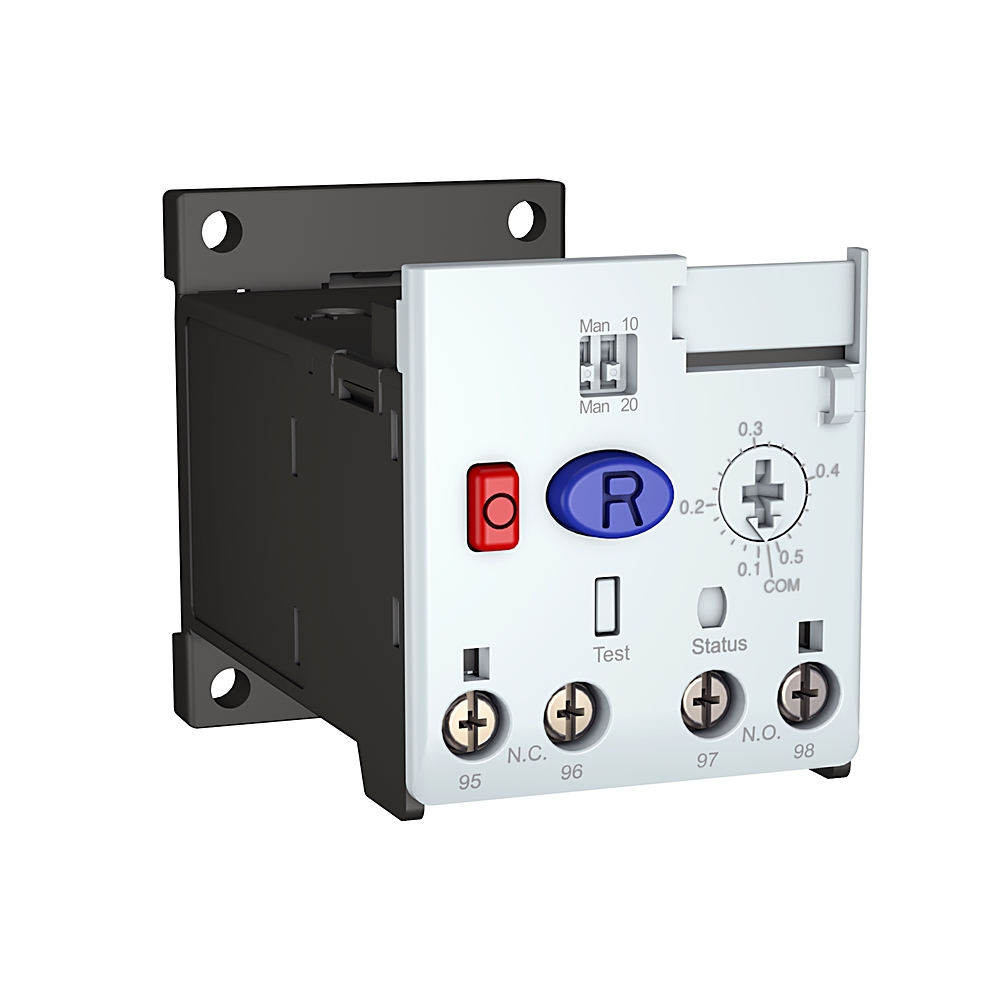 Product image for E100 1-5 A Pass-thru Ovrload Rly