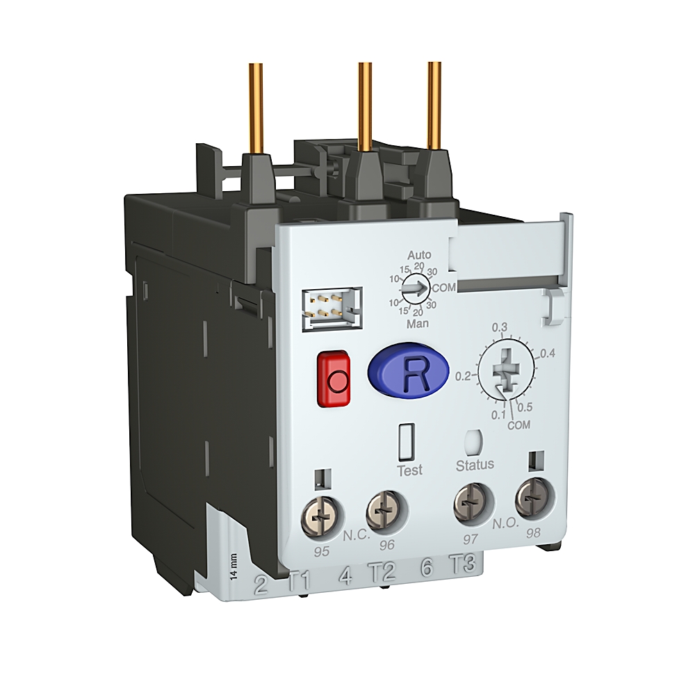 Product image for ABRA 193-1EFDB E100 3.2-16.0 A DIRECT MNT OVRLD RELAY