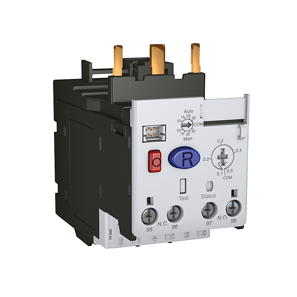 Product image for ABRA 193-1EFED E100 5.4-27.0 A DIRECT MNT OVRLD RELAY