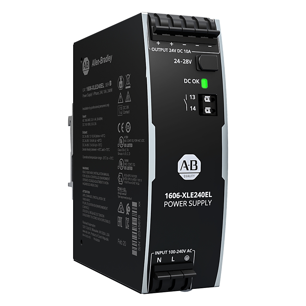 Product image for XLE POWER SUPPLY 240W 24VDC 10A