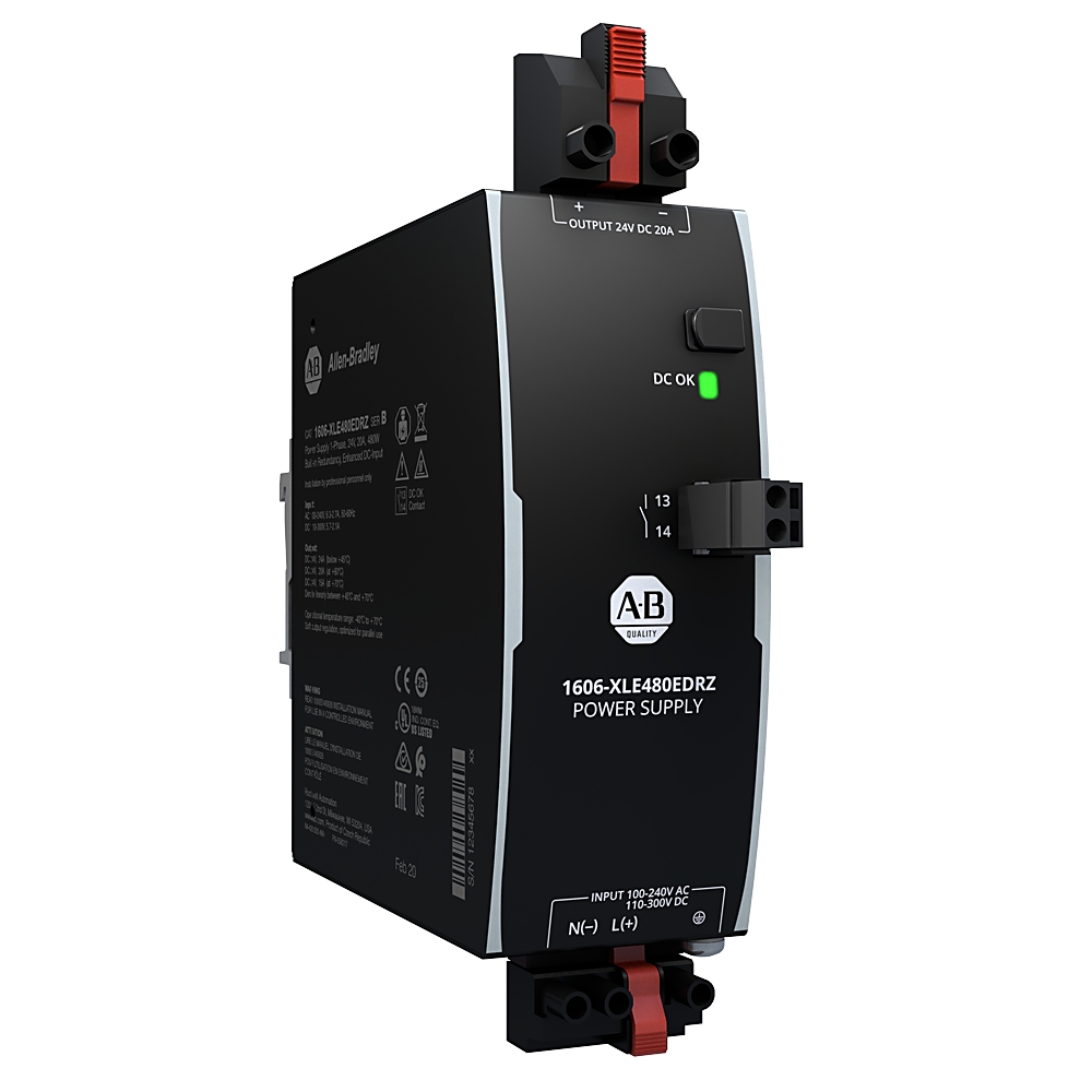 Product image for XLE POWER SUPPLY 480W 24VDC 20A