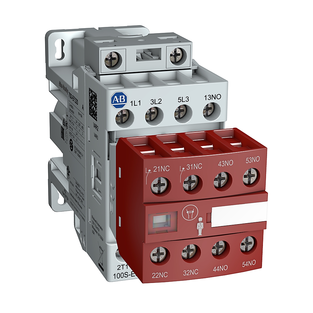 Product image for IEC 12 A SAFETY CONTACTOR