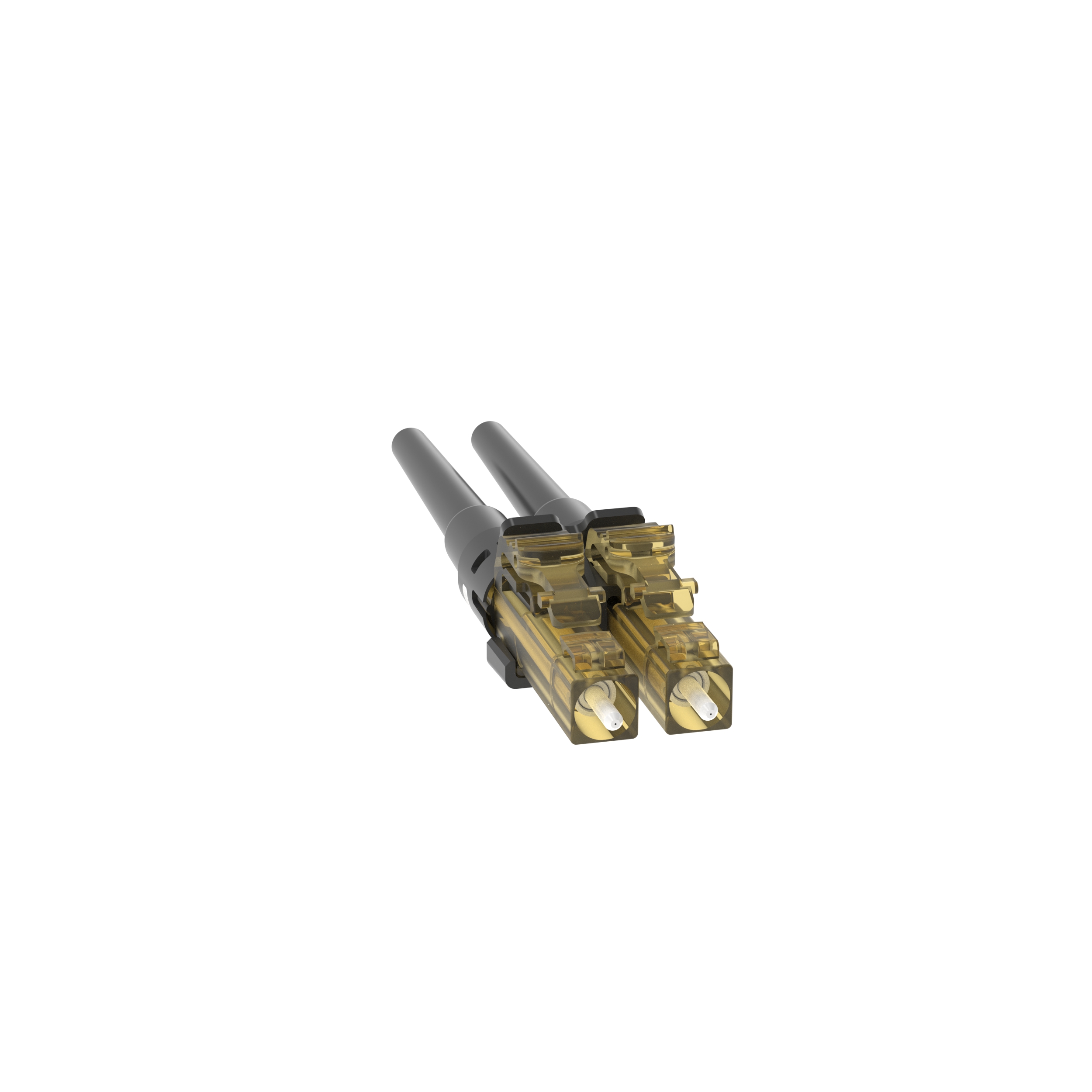 PANDUIT FLCDMC5BLY CONNECTOR DUPLEX LC 50UM/ 125UM MULTIMODE DUPLEX FIBER OPTIC BLACK BOOTS