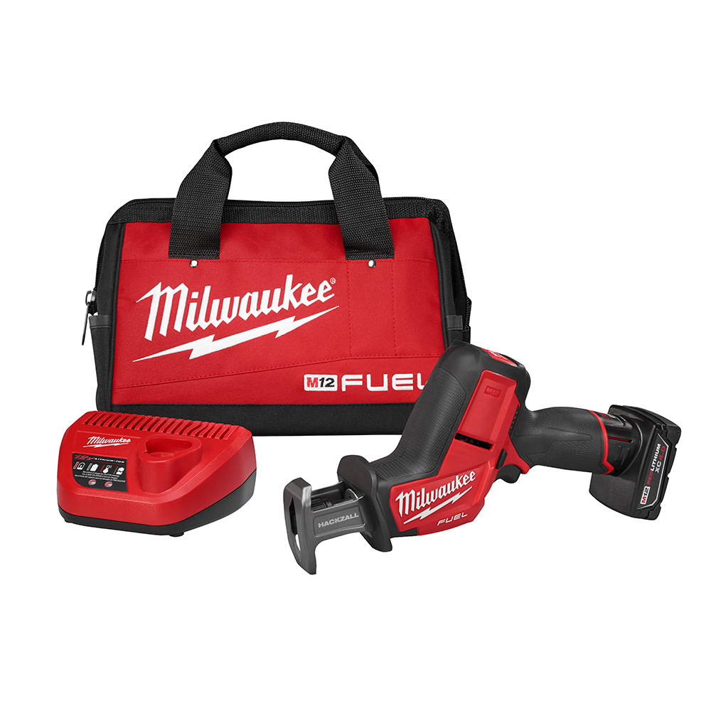 MILWAUKEE 2520-21XC Hackzall®, M12 Fuel™ Reciprocating Saw Kit 12