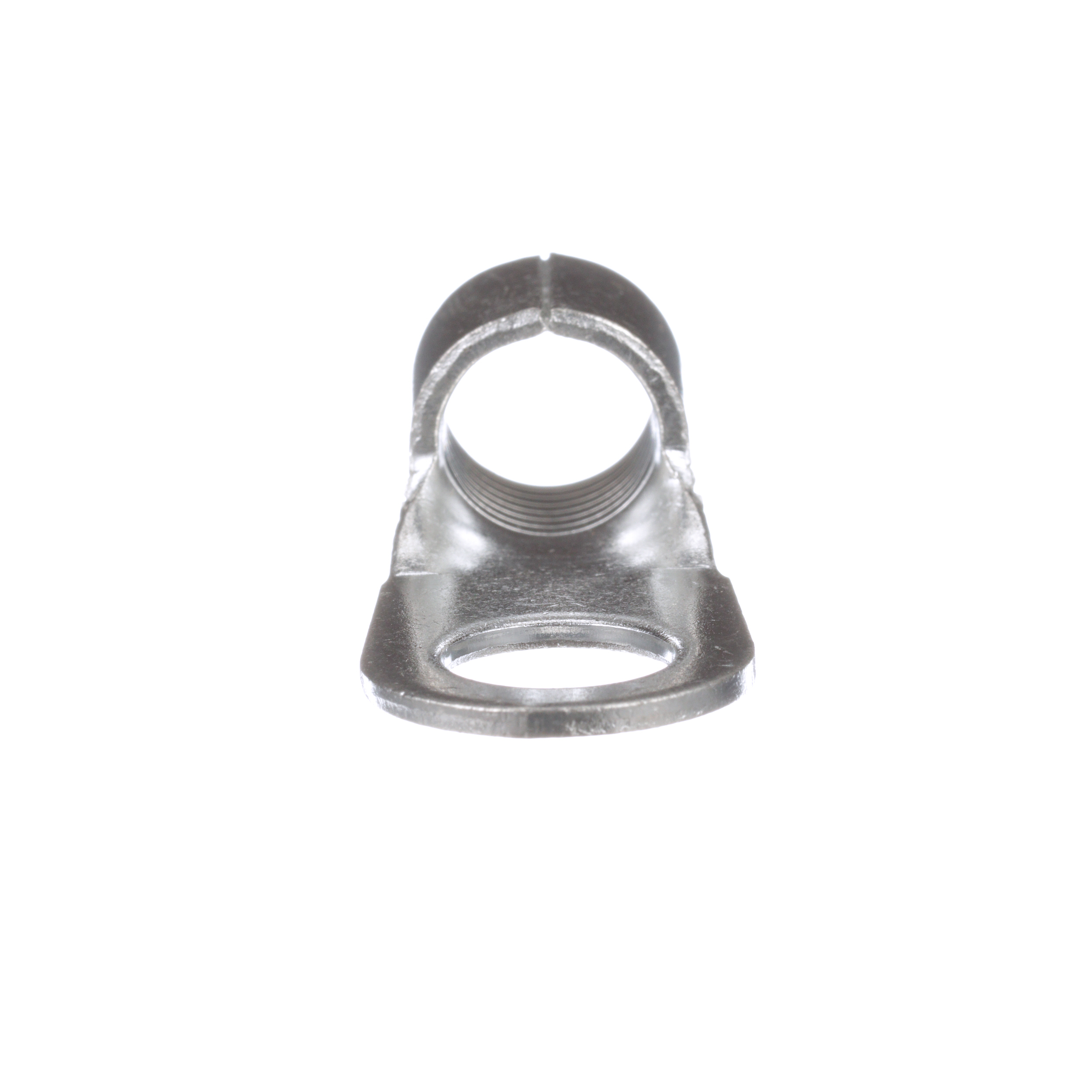Product image for Pan-Term® P2-38R-T Ring Terminal, Bare, 2 AWG, 3/8" Stud, PK200