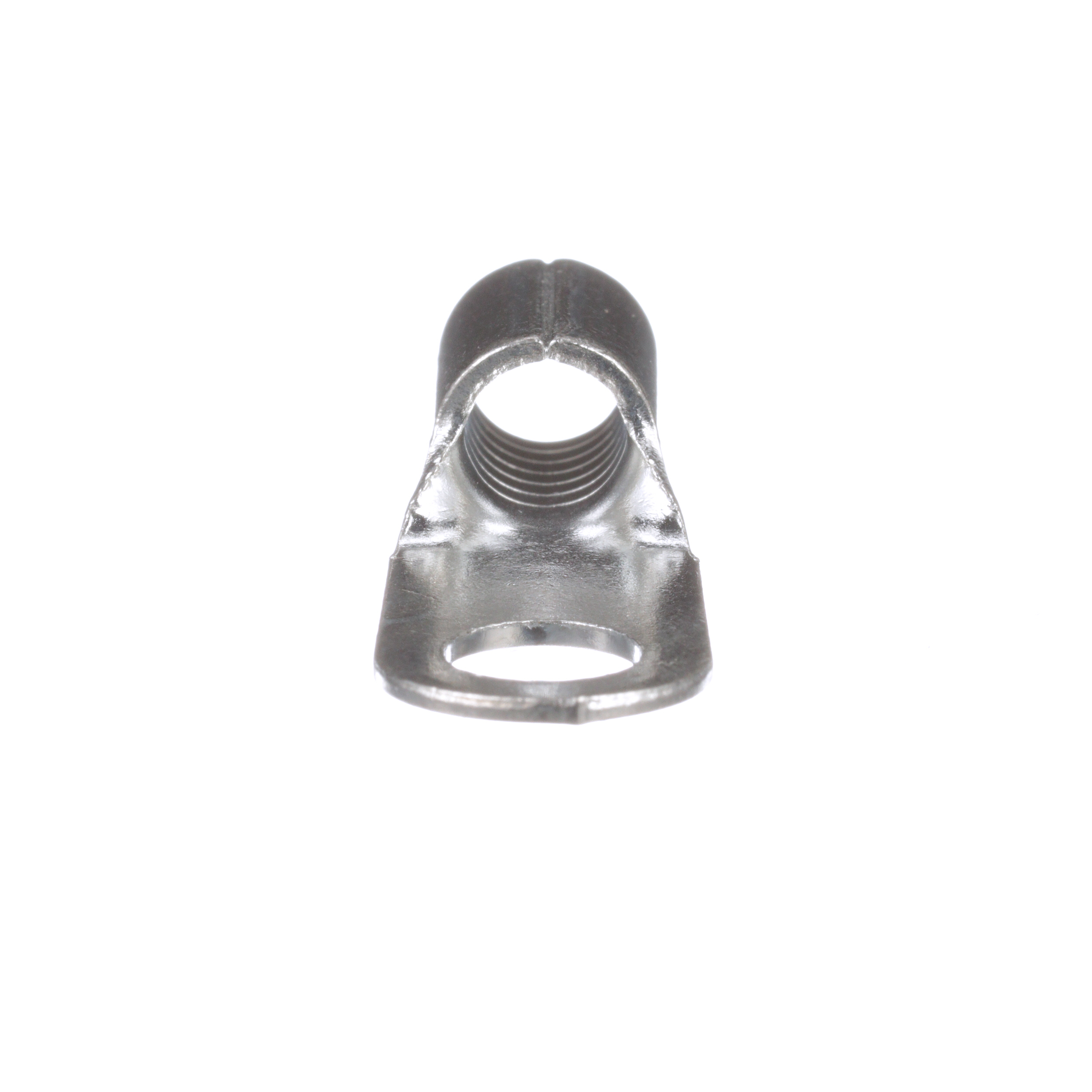 Product image for Pan-Term® P6-14R-E Ring Terminal, Bare, 6 AWG, 1/4" Stud, PK20