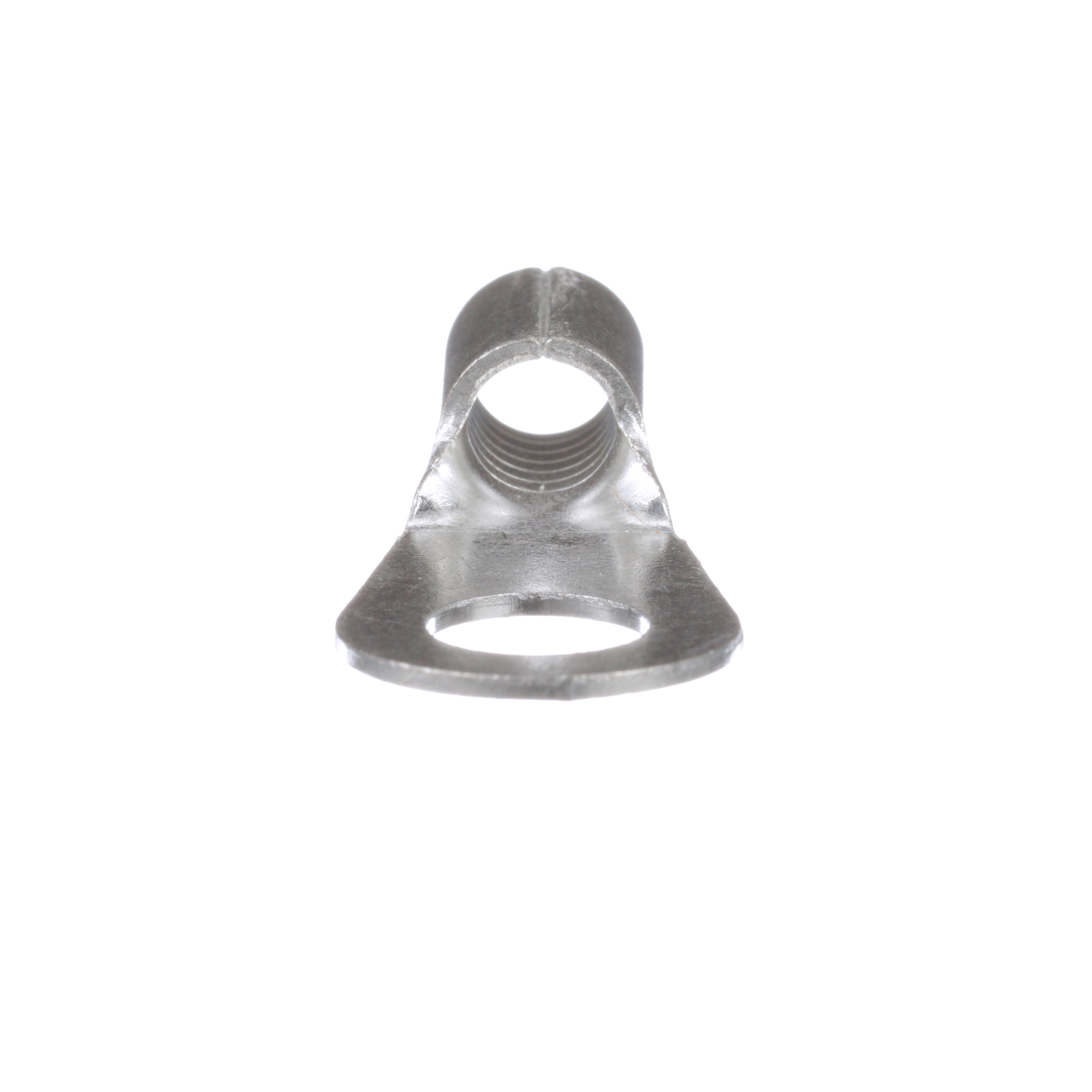 Product image for Pan-Term® P6-56R-T Ring Terminal, Bare, 6 AWG, 5/16" Stud, PK200
