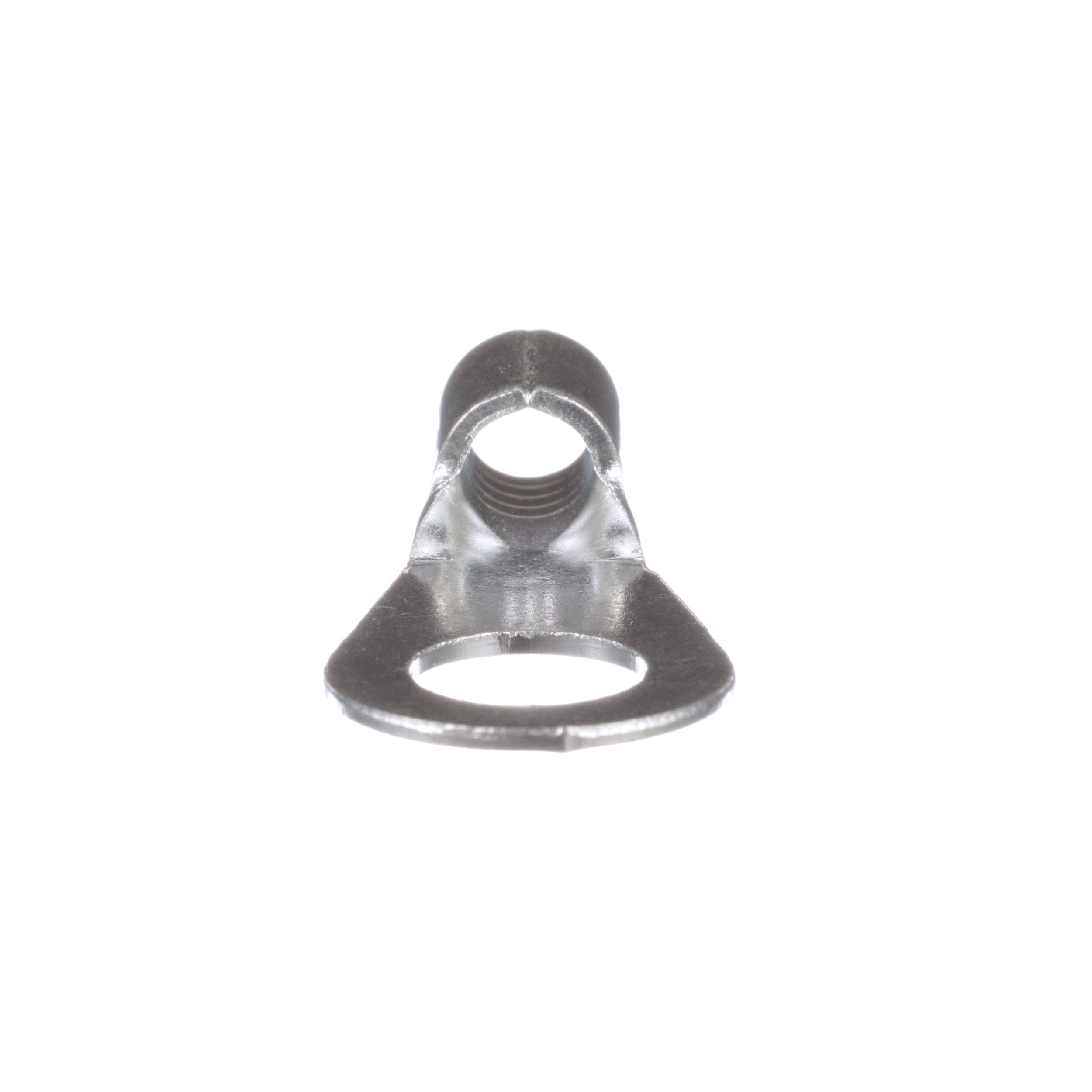 Product image for Pan-Term® P8-56R-T Ring Terminal, Bare, 8 AWG, 5/16" Stud, PK200