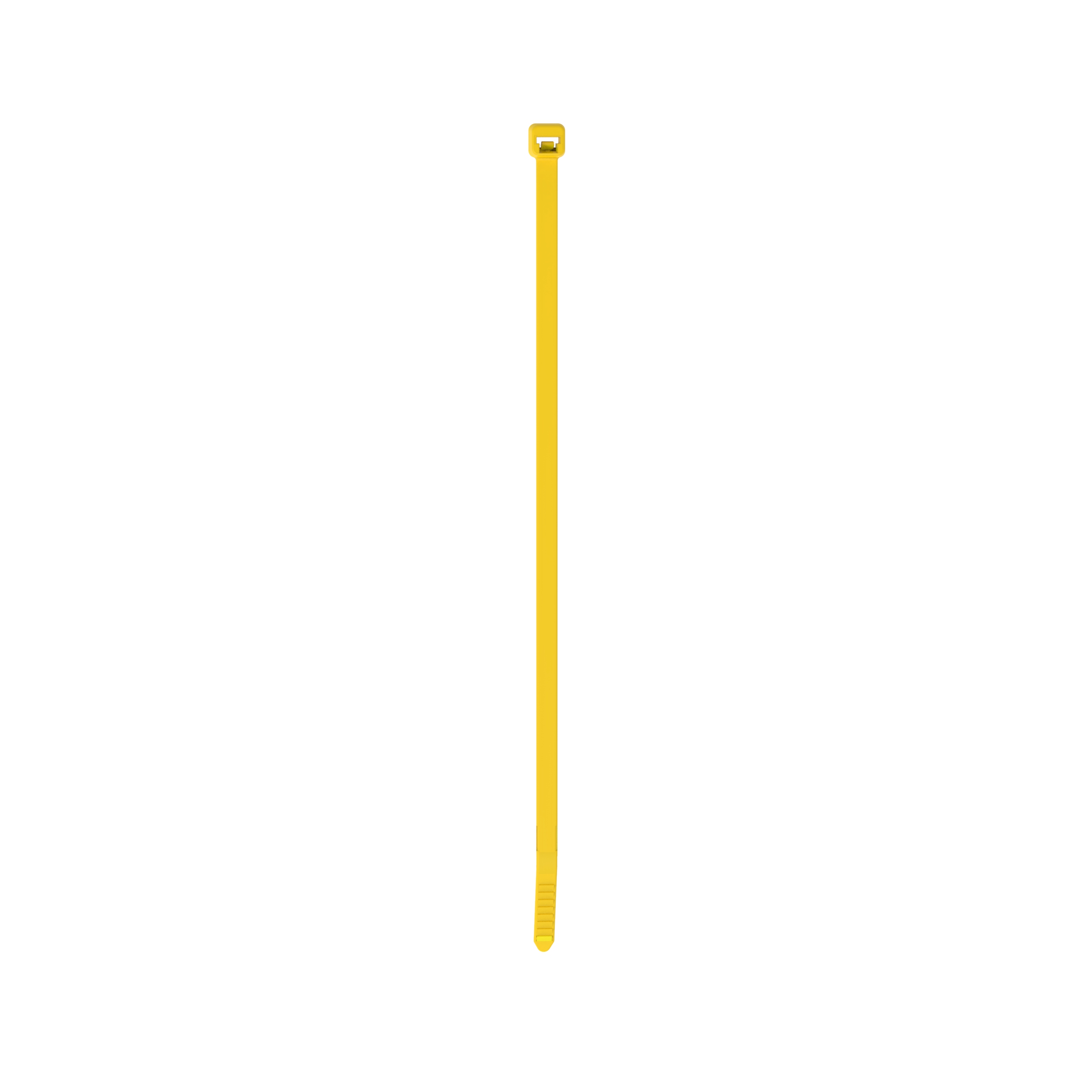 Product image for Pan-Ty® PLT4S-C4Y Cable Tie, Yellow, PA6.6, 14.5"L, 50lb, PK100