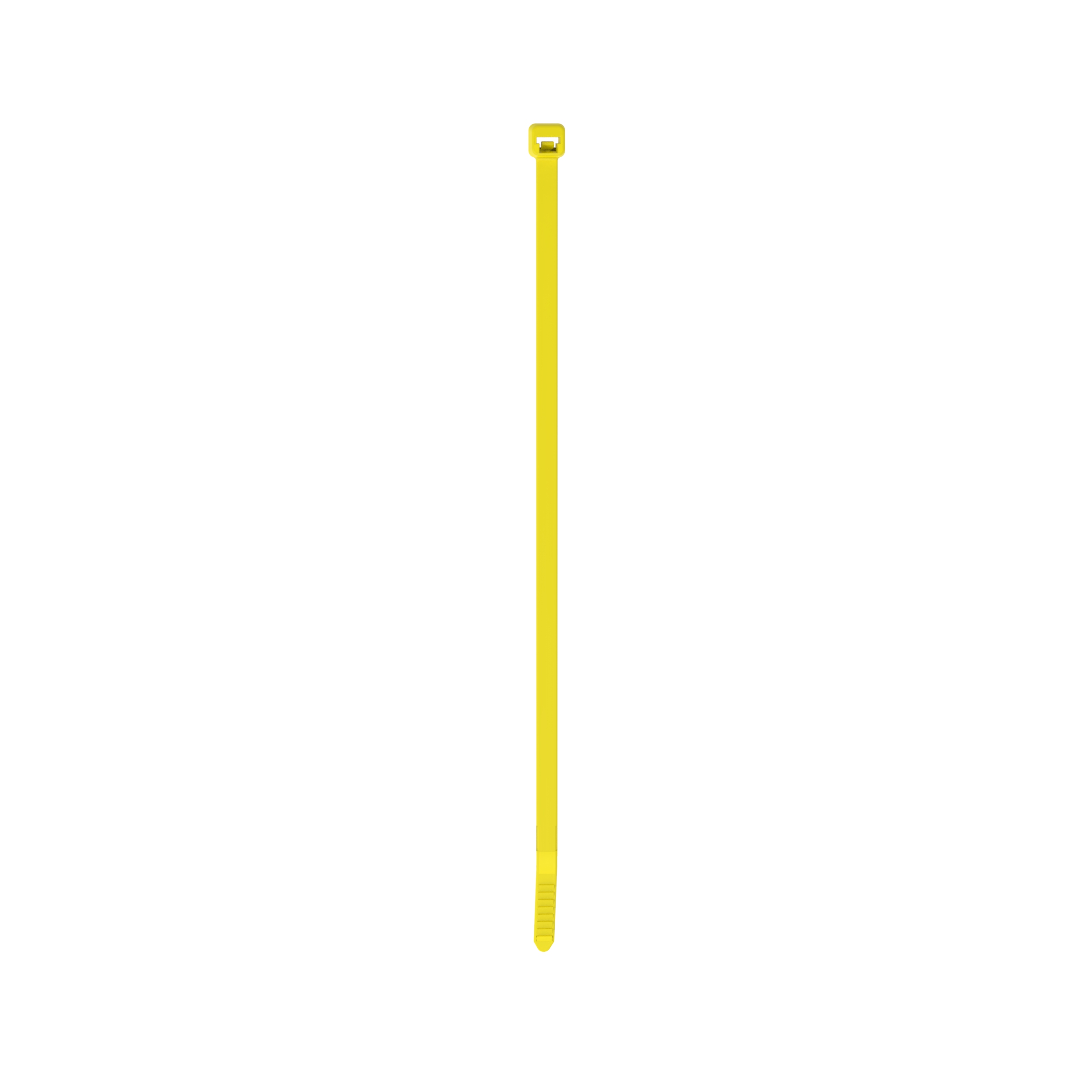 Product image for Pan-Ty® PLT4S-M4Y Cable Tie, Yellow, PA6.6, 14.5"L, 50lb, PK1000