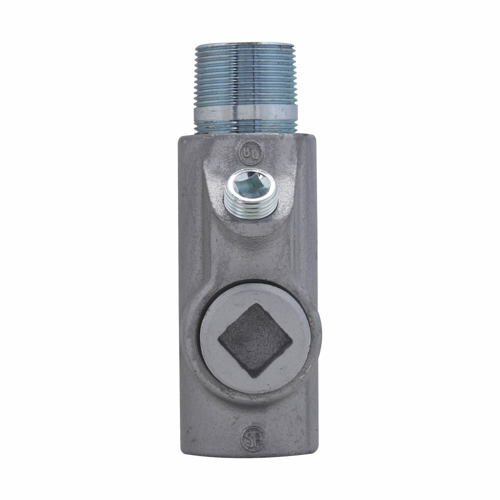 Product image for 2 1/2 NPT MALE/FEM VER/HOR AL SEAL FT