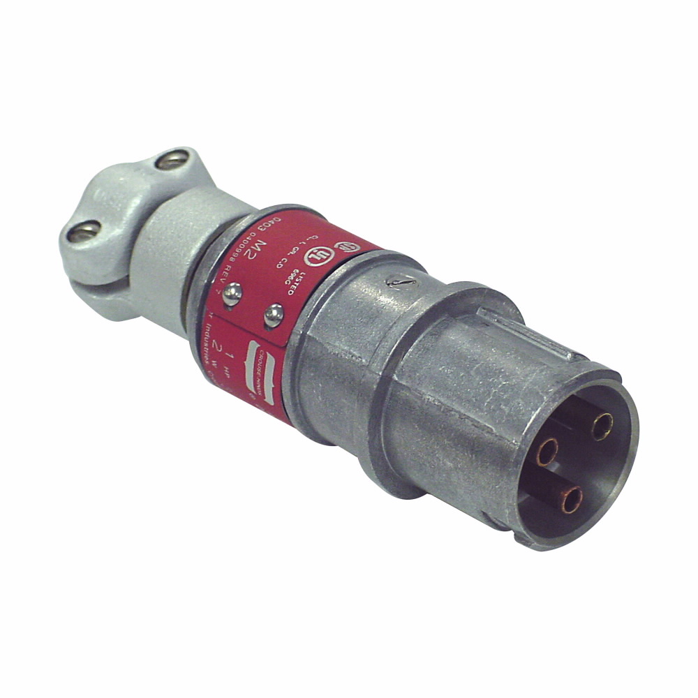 Product image for 20A 2W3P ARK PLG AL HDL .312 TO .625