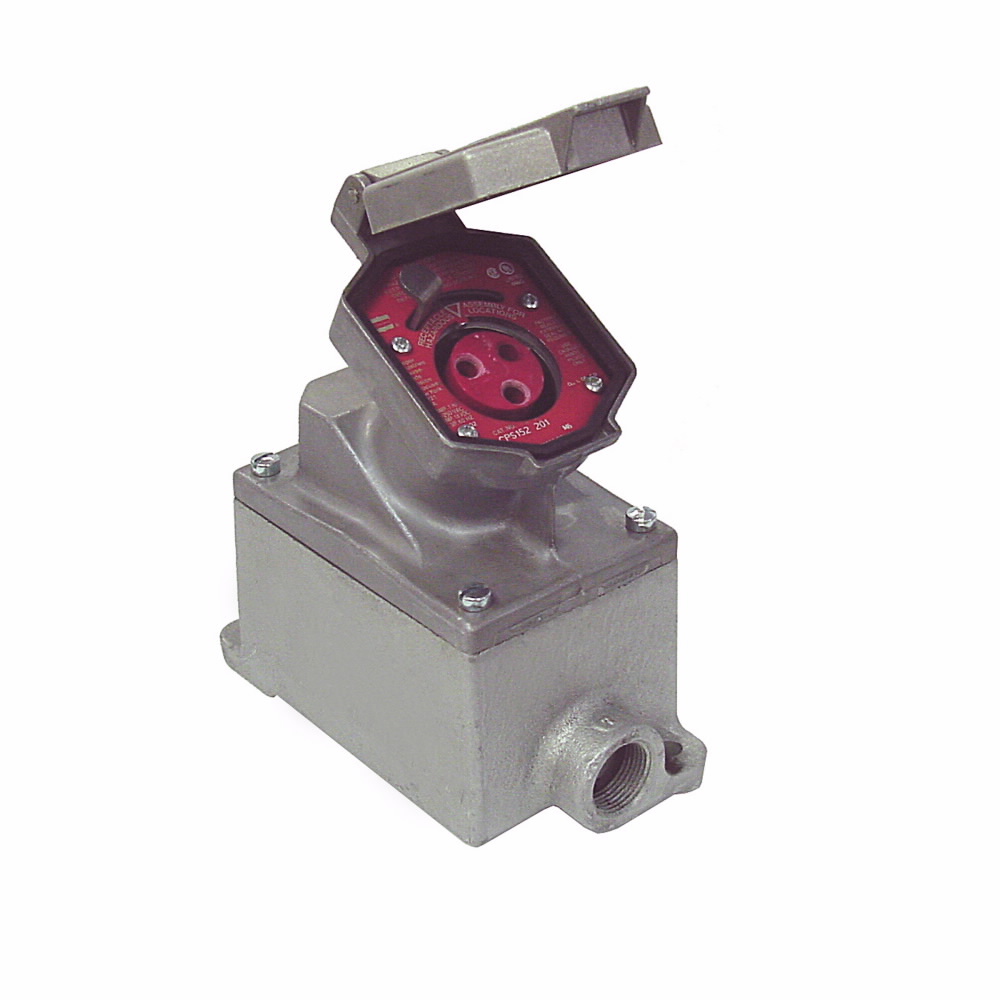 Product image for 20A 2W3P ARK THRU SGL GNG RCP ASSY 3/4