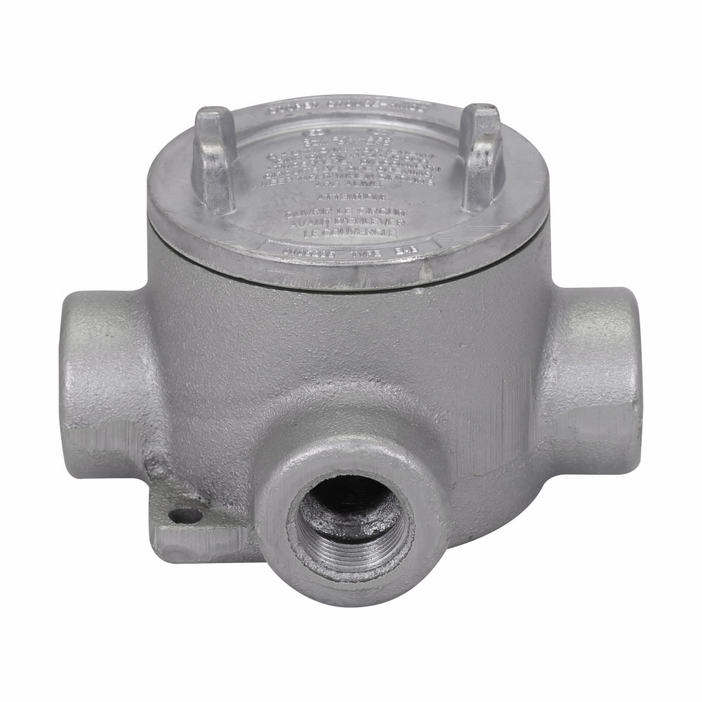 Product image for 1 X AL GRP A B ROUND BASE OUTLET CVR