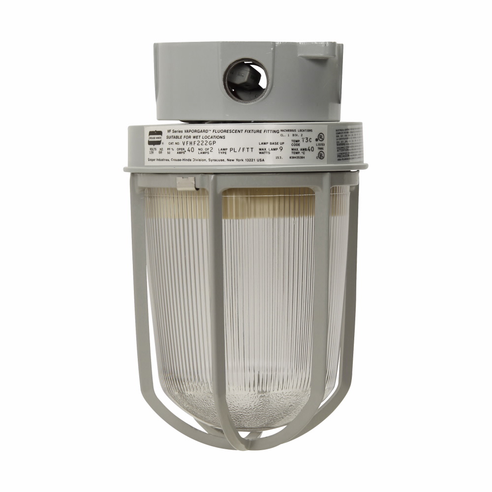 Product image for 3/4 CEIL MNT FFT/PL 18W W/ GLOBE/GUARD