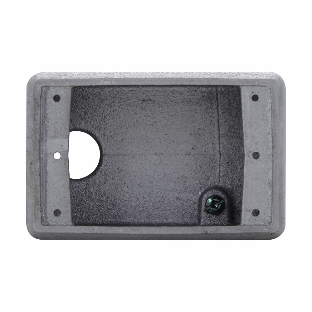 Product image for 3/4 NPT BACK FEED CST IRON FS BX SGL GNG